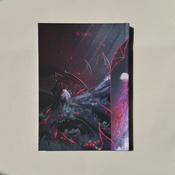 Carnet de note ange démon