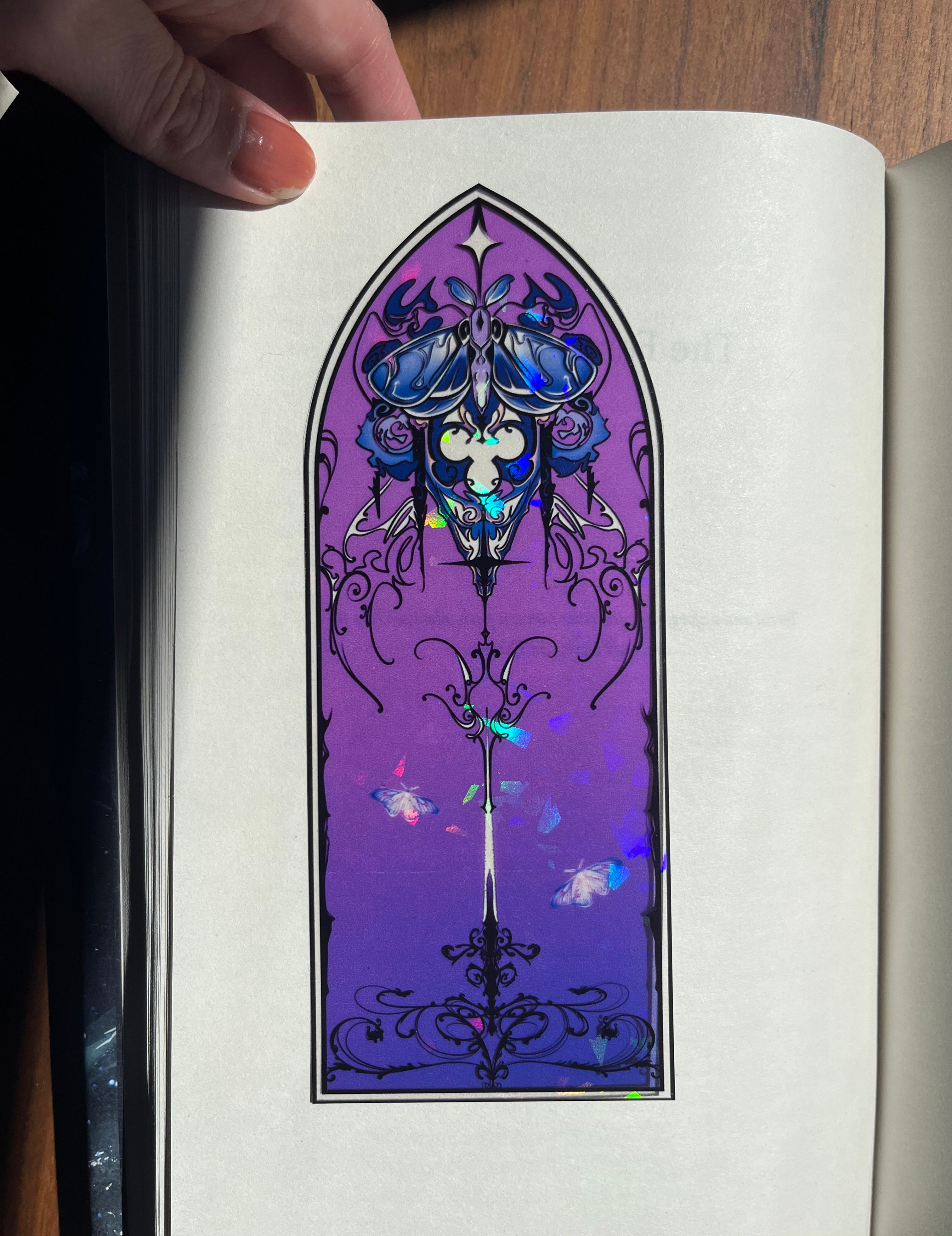 The Knight and The Moth - Marque page
