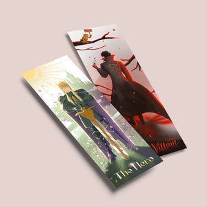 Villain and Hero Bookmark