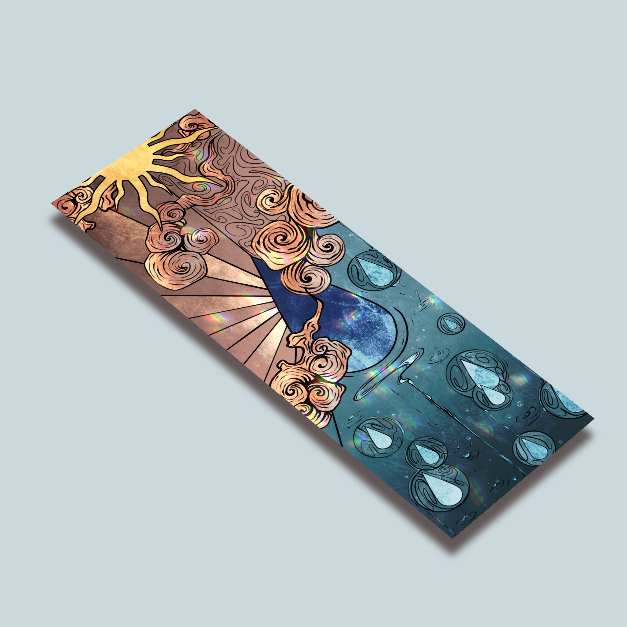 Marque page soleil